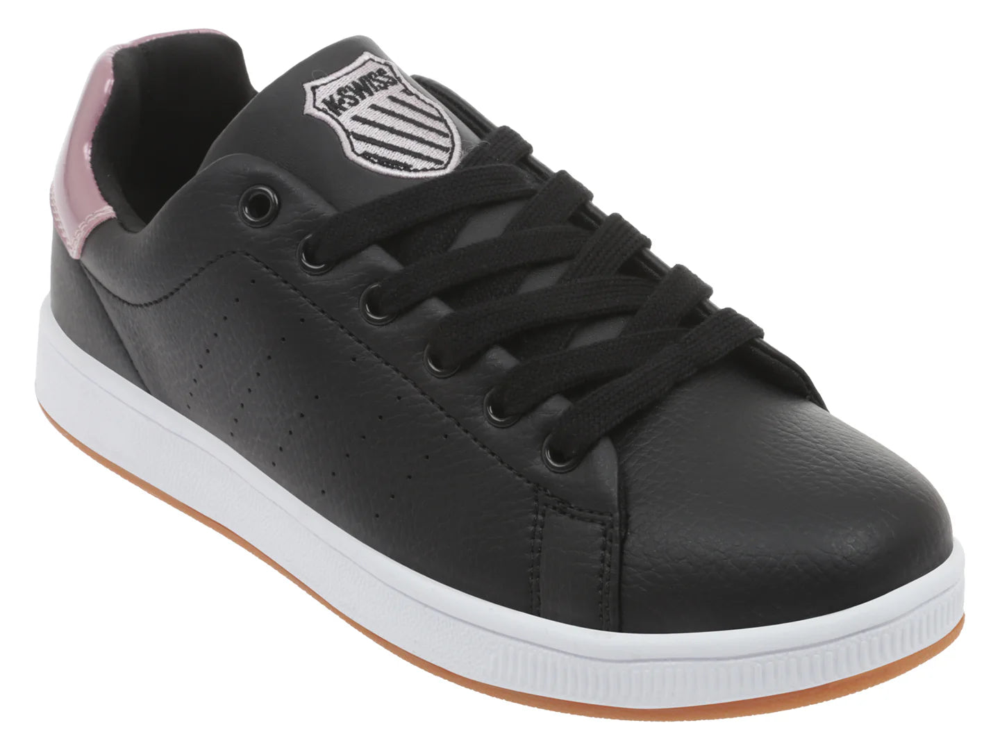 Tenis K SWISS Loki V Negro y Malva para Mujer