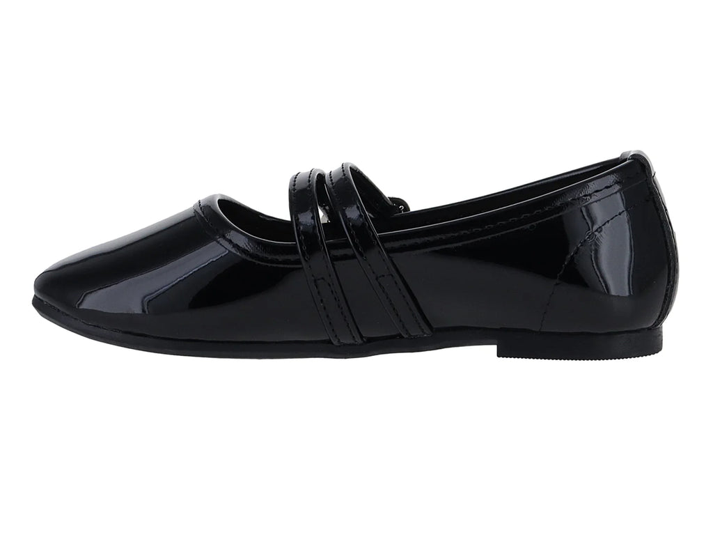 Ballerinas Roze de Charol Negro para Niña