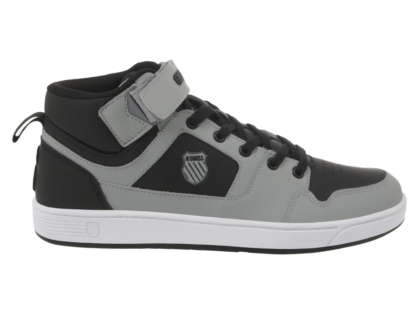 Tenis K SWISS Urban Court Gris y Negro para Hombre