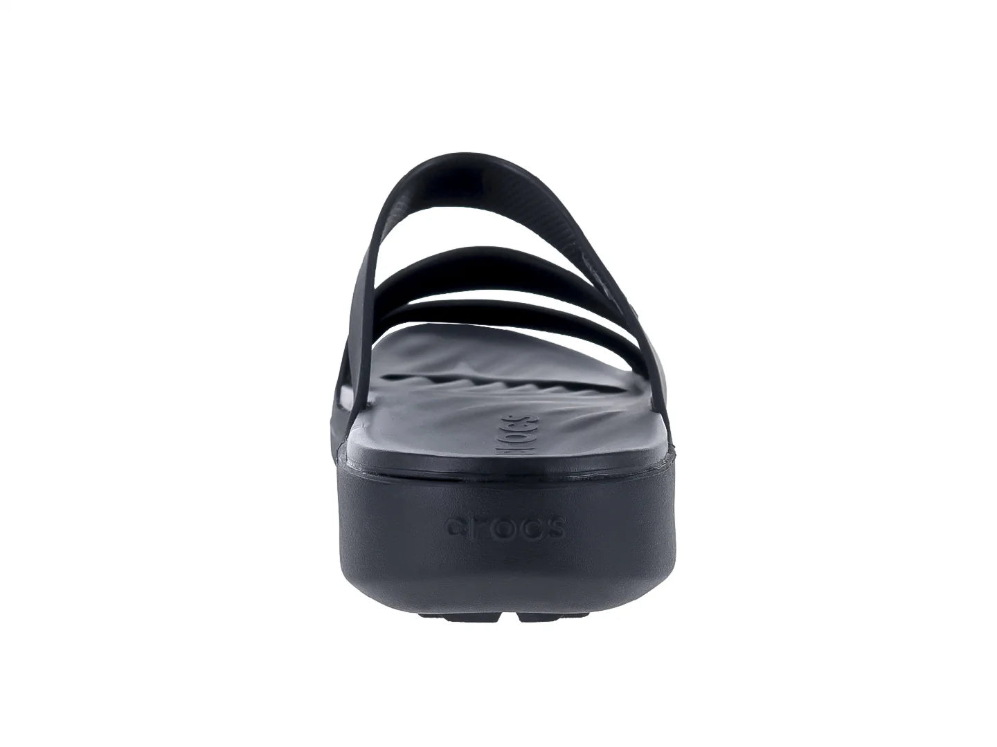 Sandalias Crocs Getaway Strappy Negro para Mujer