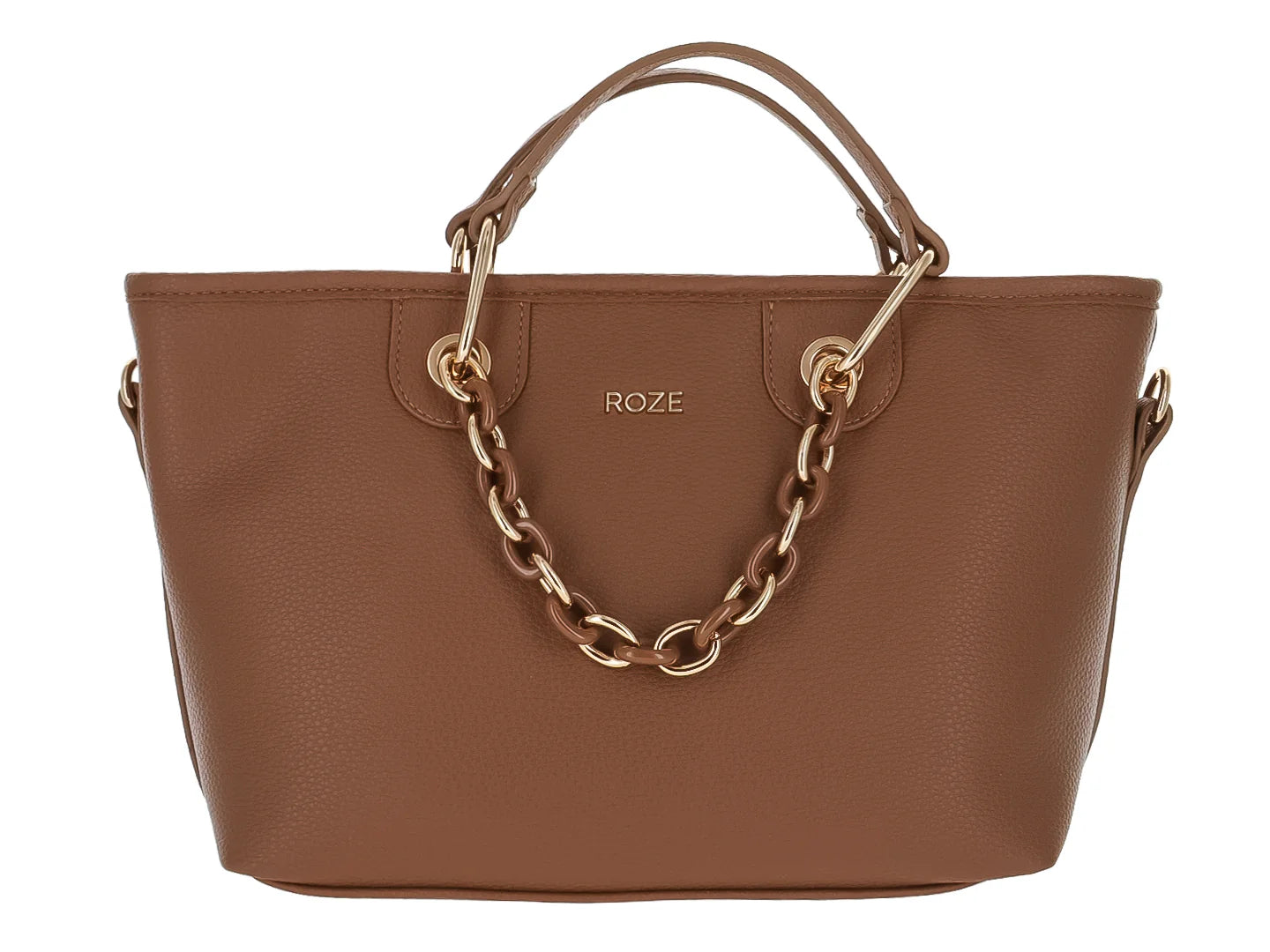 Bolsa de Hombro ROZE Marrón para Mujer