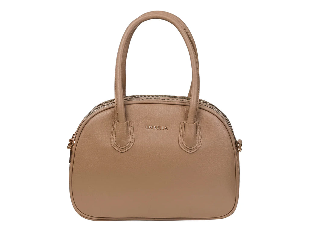 Bolso de Hombro Unibella Color Khaki para Mujer