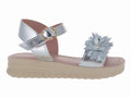 Sandalias Miroslava Plata para Niña