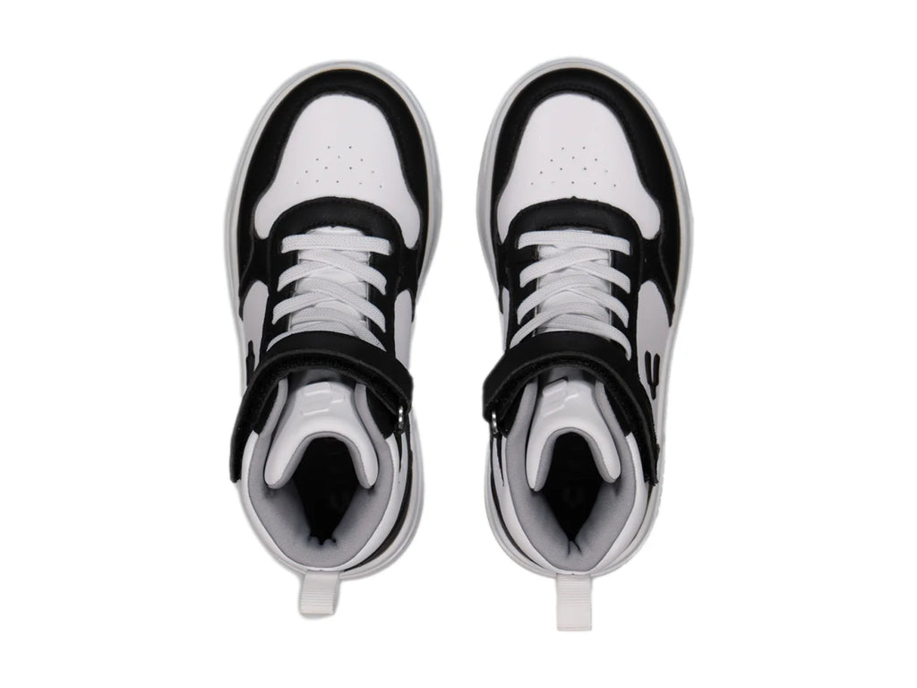 Tenis Charly Skurban Blanco y Negro para Niño