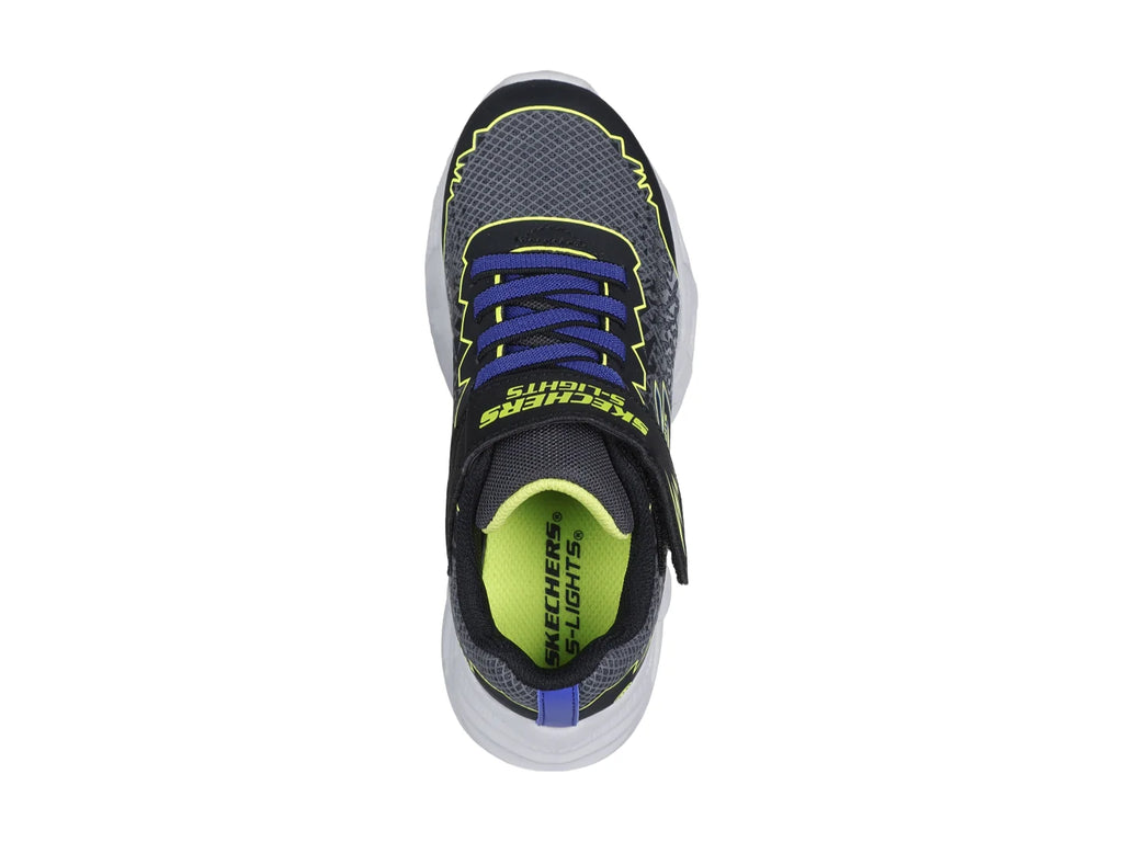 Tenis Skechers Vortex 20 Negro y Amarillo para Niño