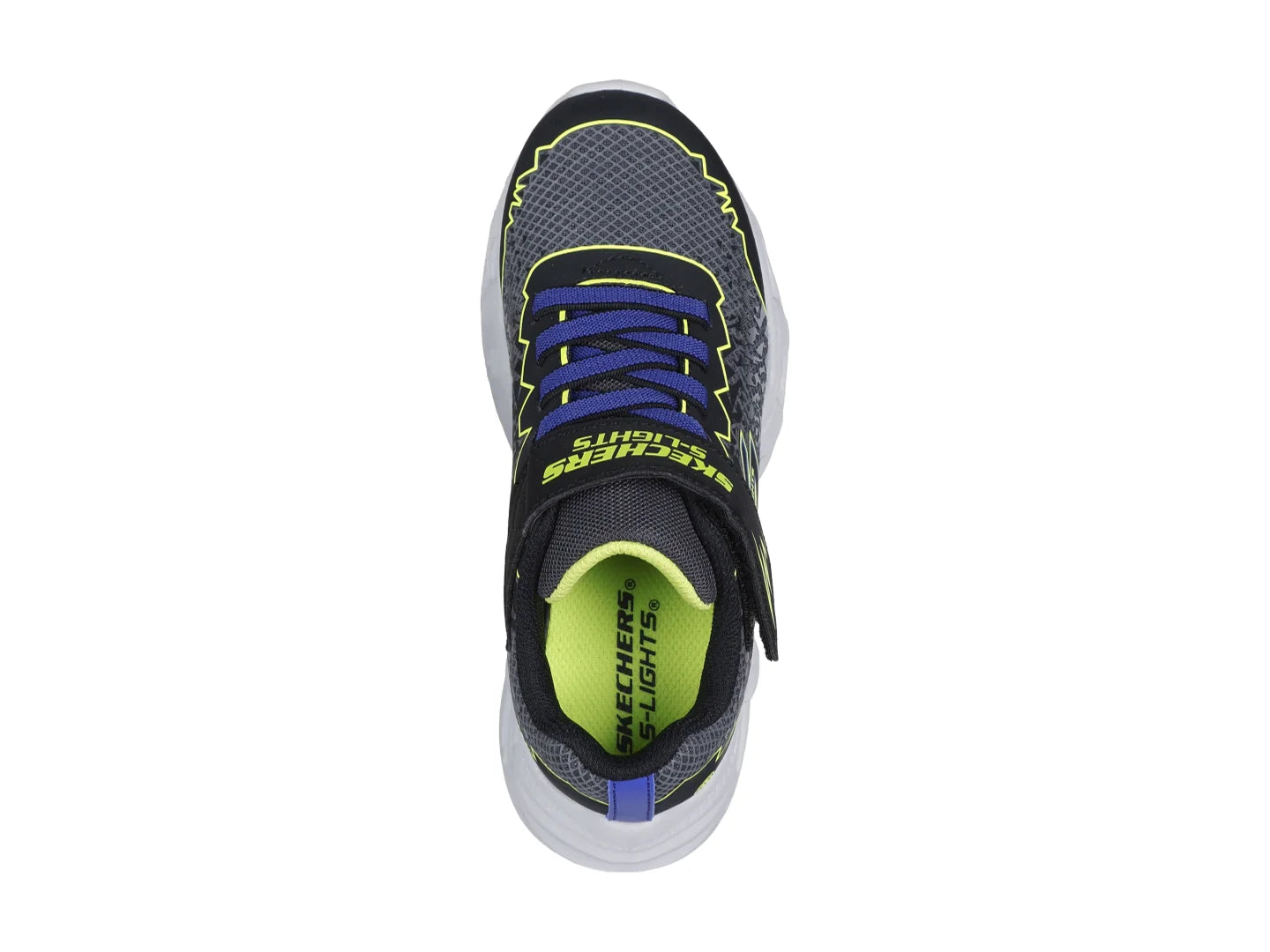 Tenis Skechers Vortex 20 Negro y Amarillo para Niño