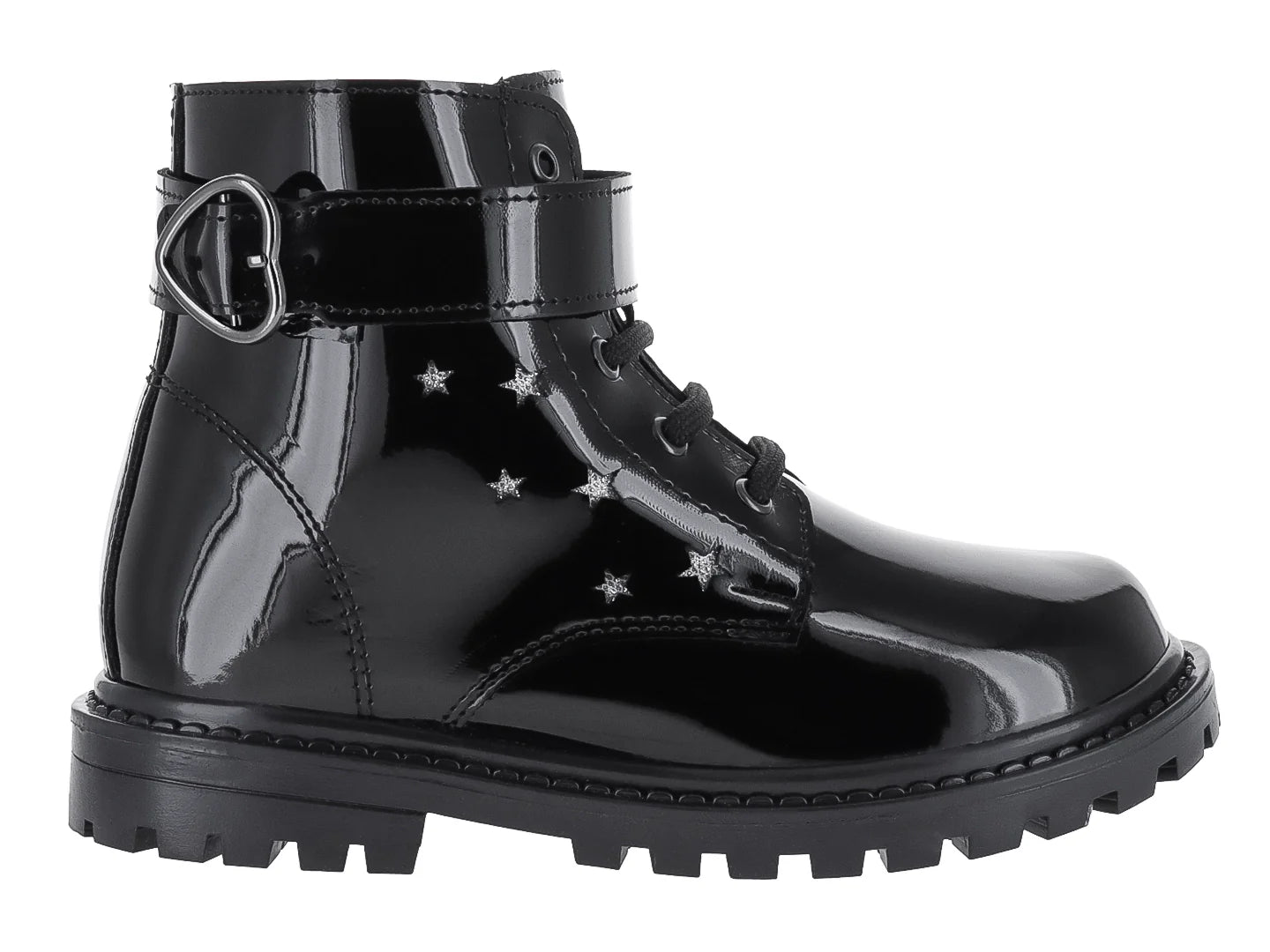Botas LIA de Charol Negro para Niña