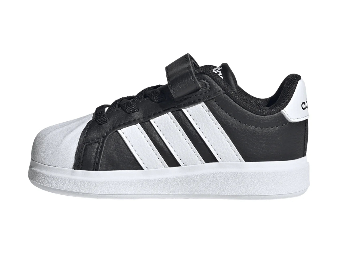 Tenis Adidas Street Talk Negro y Blanco para Niño