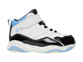 Tenis SHAQ Shaqnotize Blanco Negro y Azul para Niño