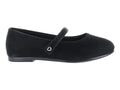 Ballerinas de Gamuza Vavito Negro para Niña