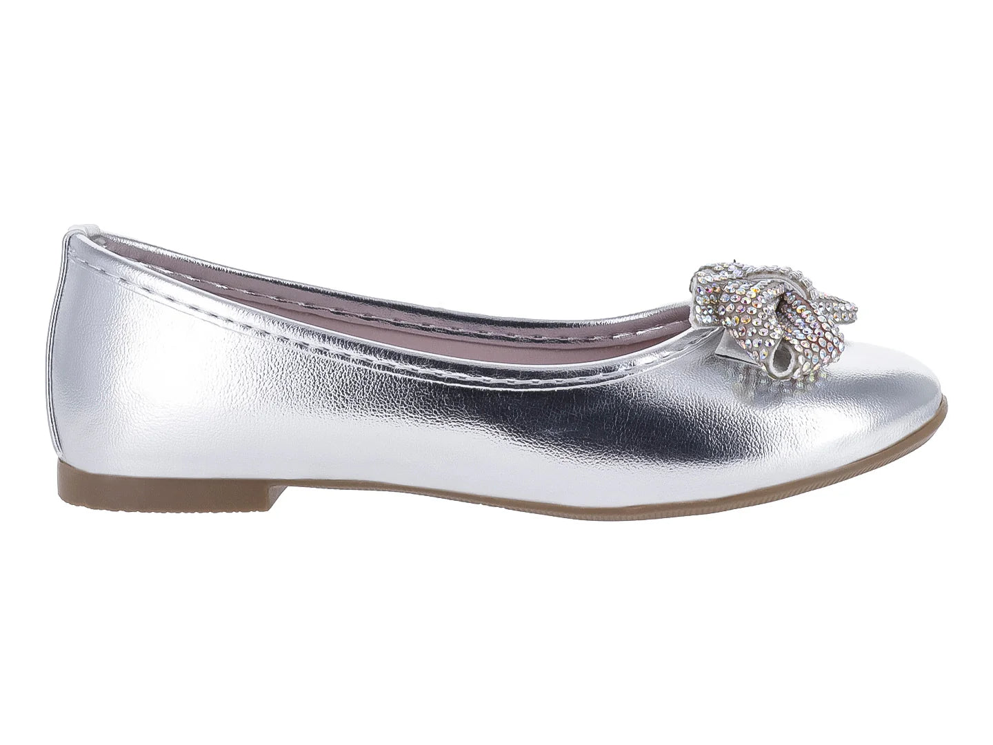 Zapatos Balerinas LIA Color Plata para Niña