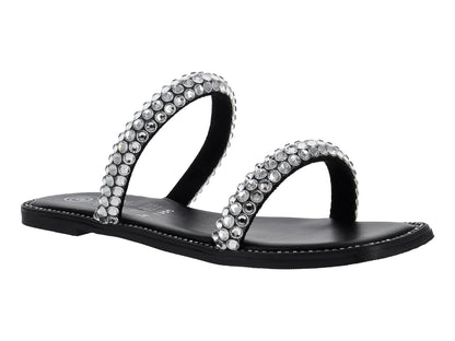 Sandalias Luna Rosa Negro para Mujer