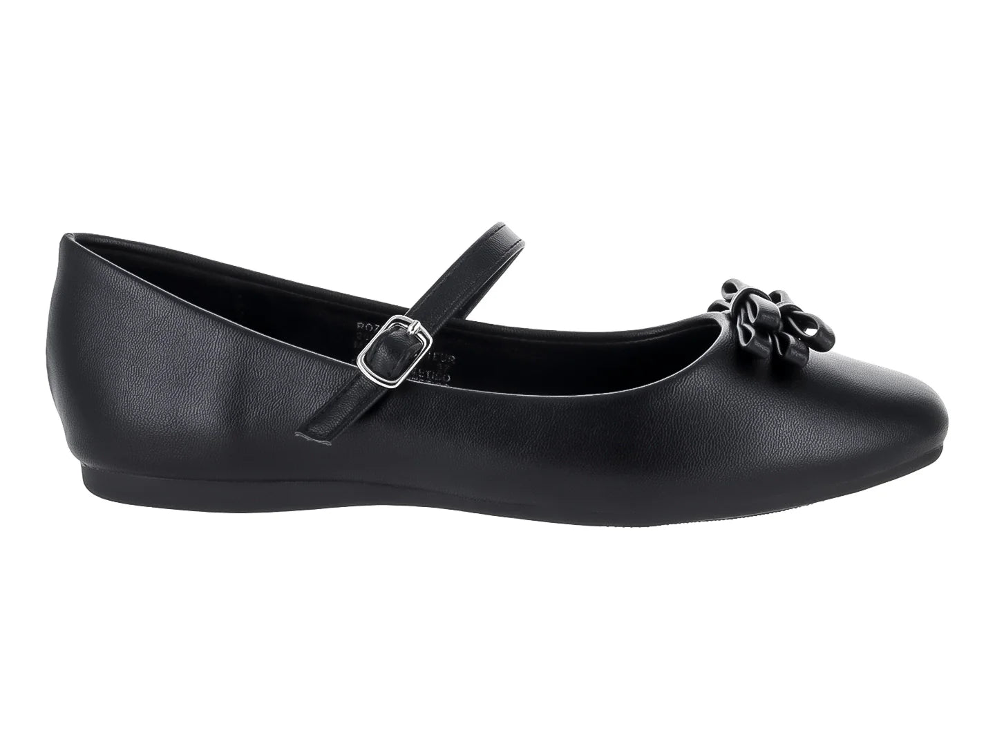Flats Roze Color Negro para Mujer