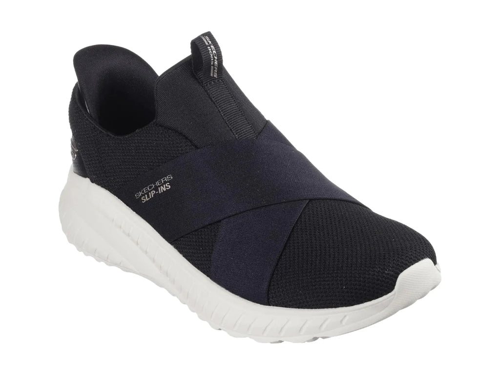 Tenis Skechers BOBS Squad Chaos Negro para Mujer