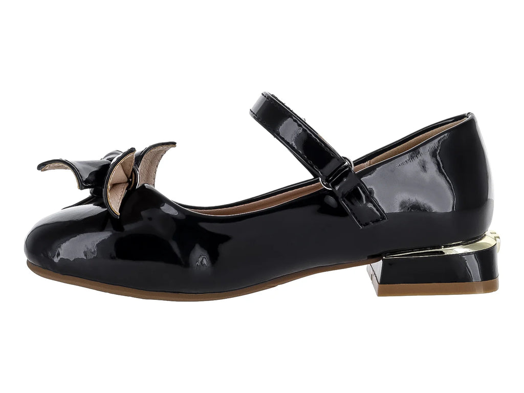 Zapatos Mary Jane Roze Negros para Niña