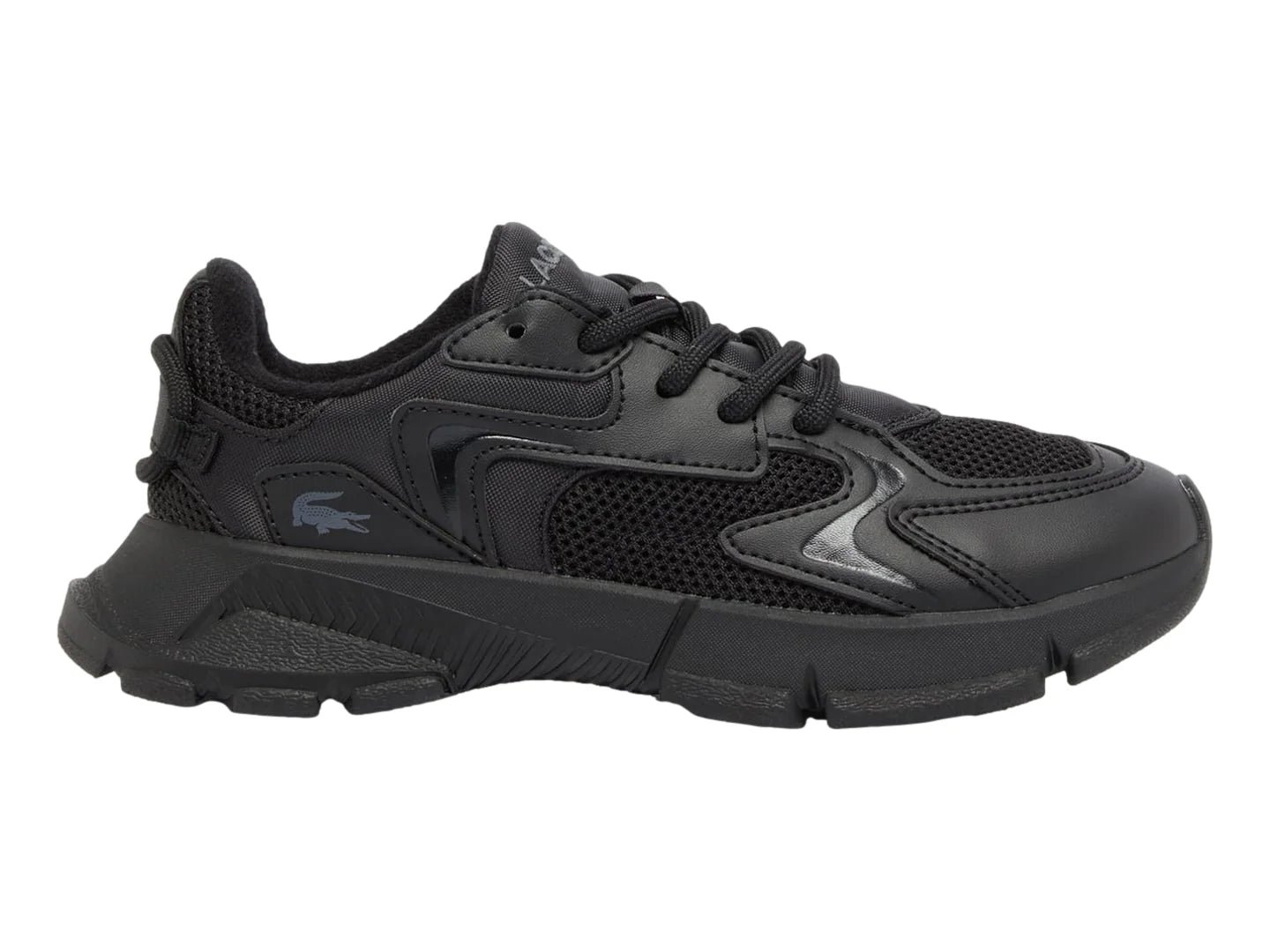 Tenis Lacoste L003 2K24 Negro para Niño