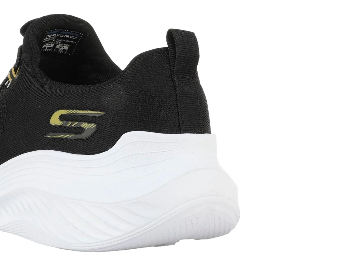 Tenis Skechers BOBS Sport Negro para Hombre