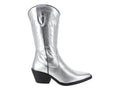 Botas Vaqueras ROZE Plateadas para Mujer