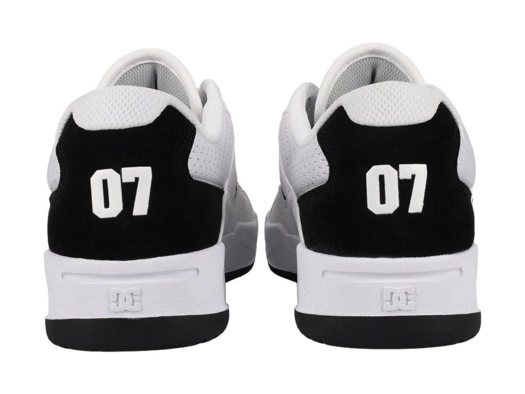 Tenis DC Shoes Construct Negro y Blanco para Hombre