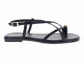 Sandalias Luna Rosa Negro para Mujer