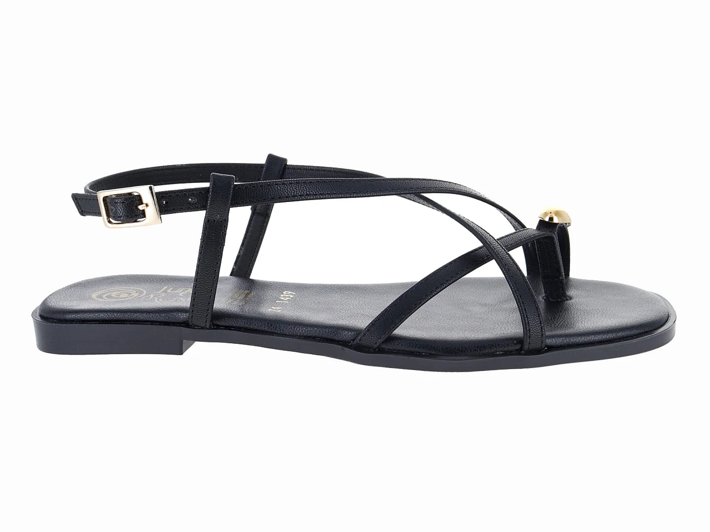 Sandalias Luna Rosa Negro para Mujer