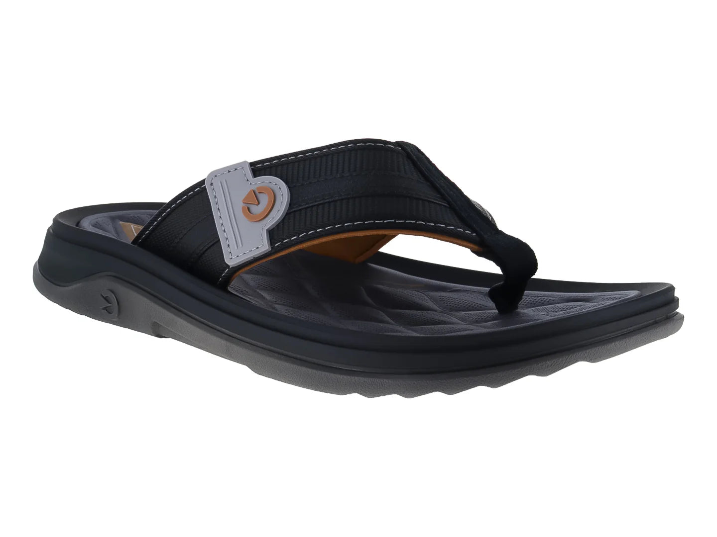 Sandalias Cartago Santorini VII Gris Negro Marrón para Hombre