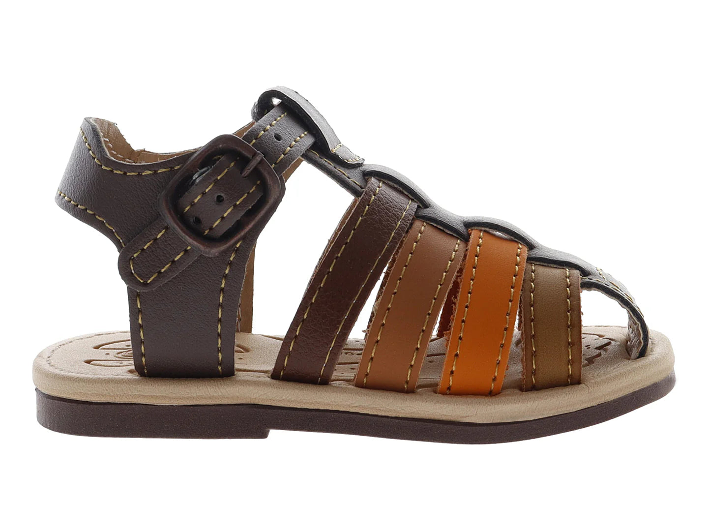 Sandalias Biberones Café para Bebé