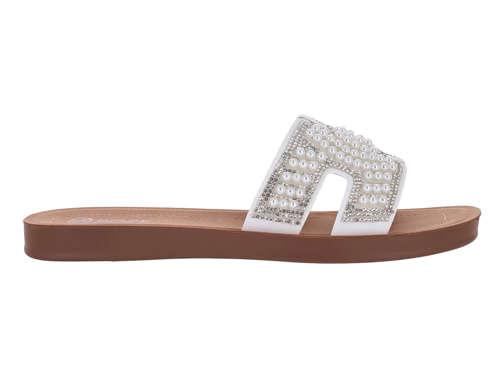 Sandalias Roze Blancas para Mujer