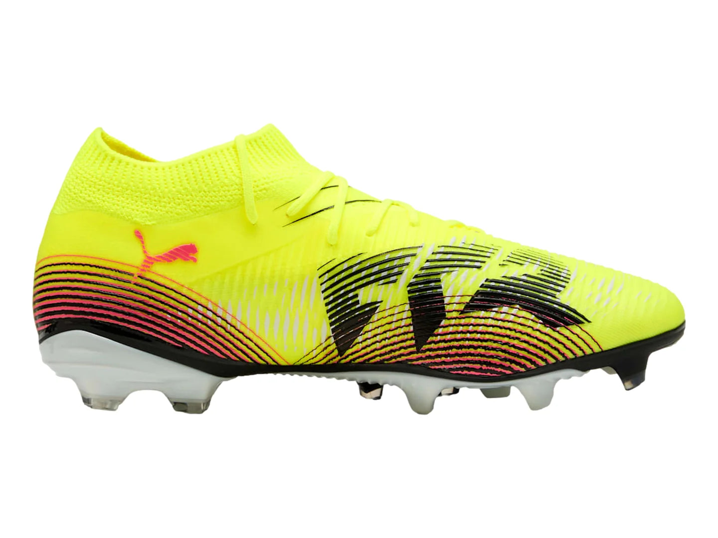 Tenis Taquetes PUMA Future 8 Match Amarillo para Hombre