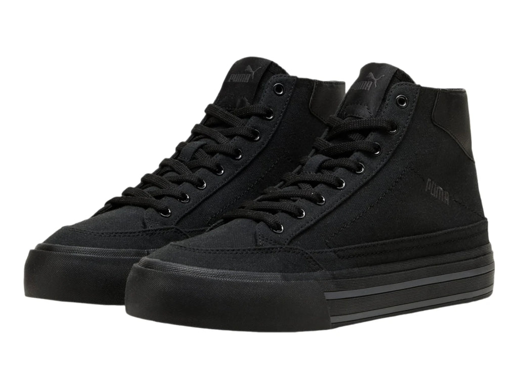 Tenis PUMA Court Classic Vulc Mid Negro para Hombre
