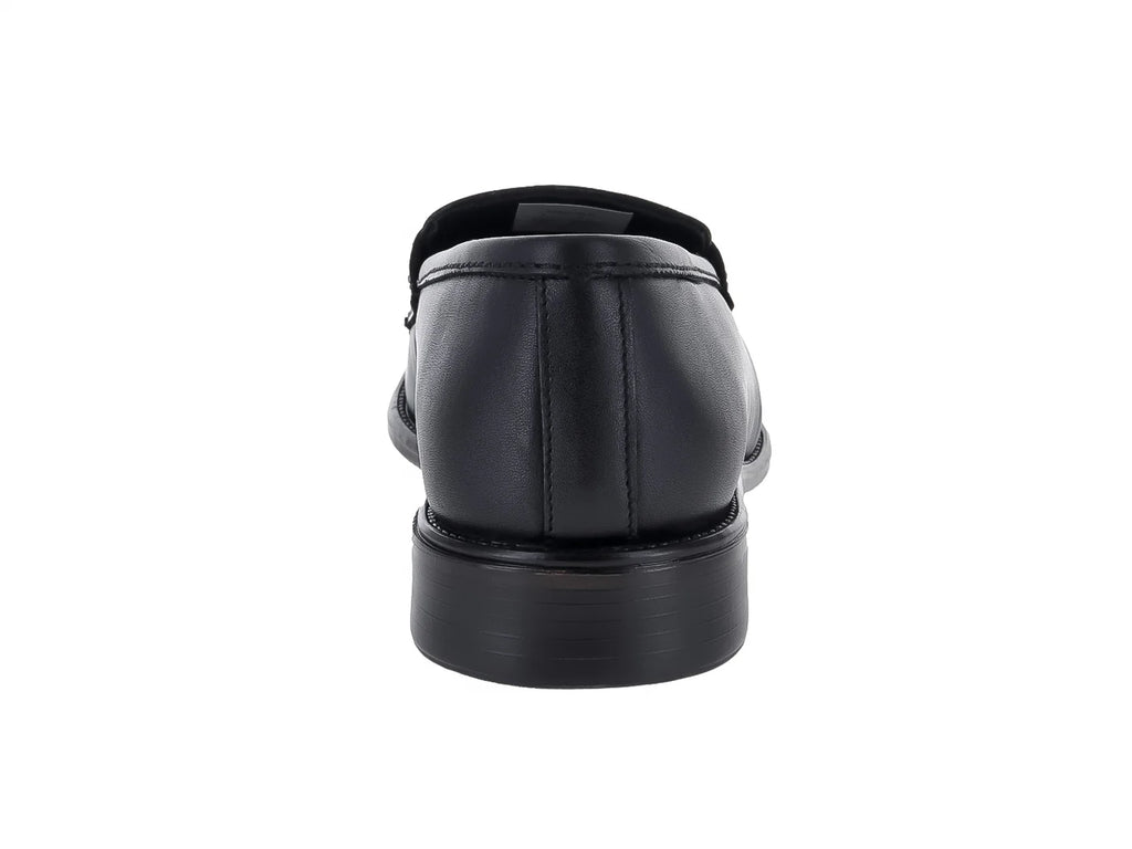 Mocasines Guess Negros de Cuero para Hombre