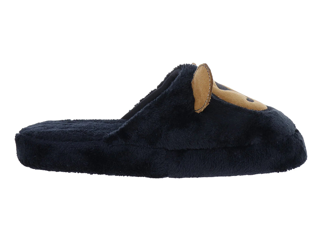 Pantuflas Perezosas Negro Amarillo para Niño