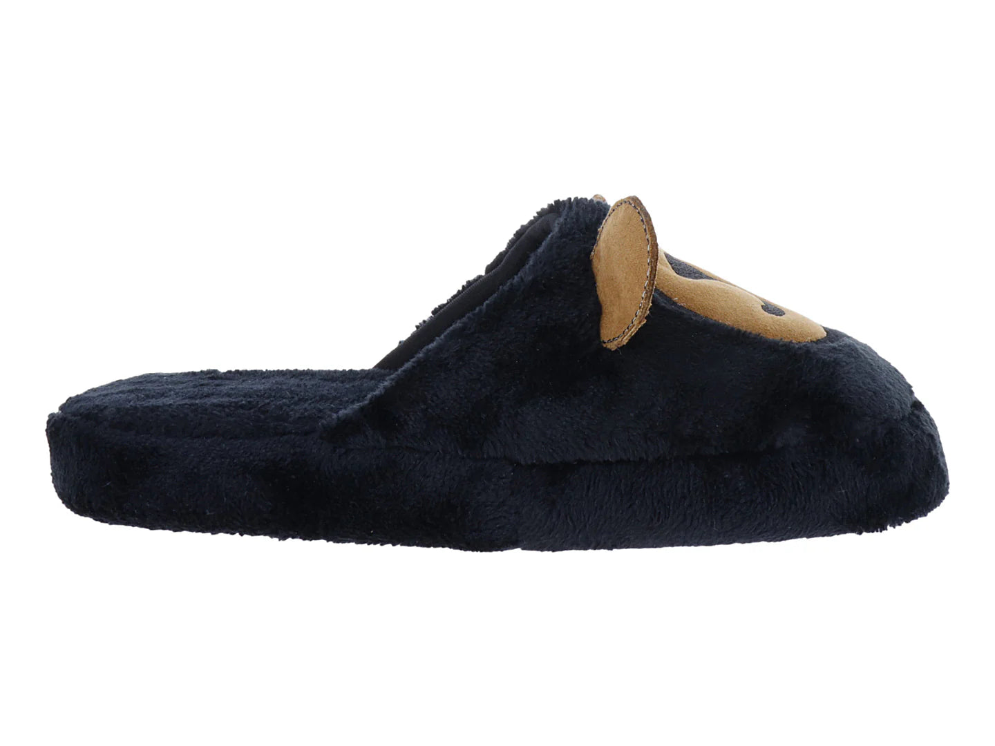 Pantuflas Perezosas Negro Amarillo para Niño