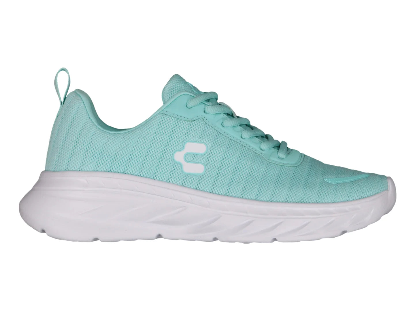 Tenis Charly Deportivos Aqua y Blanco para Mujer