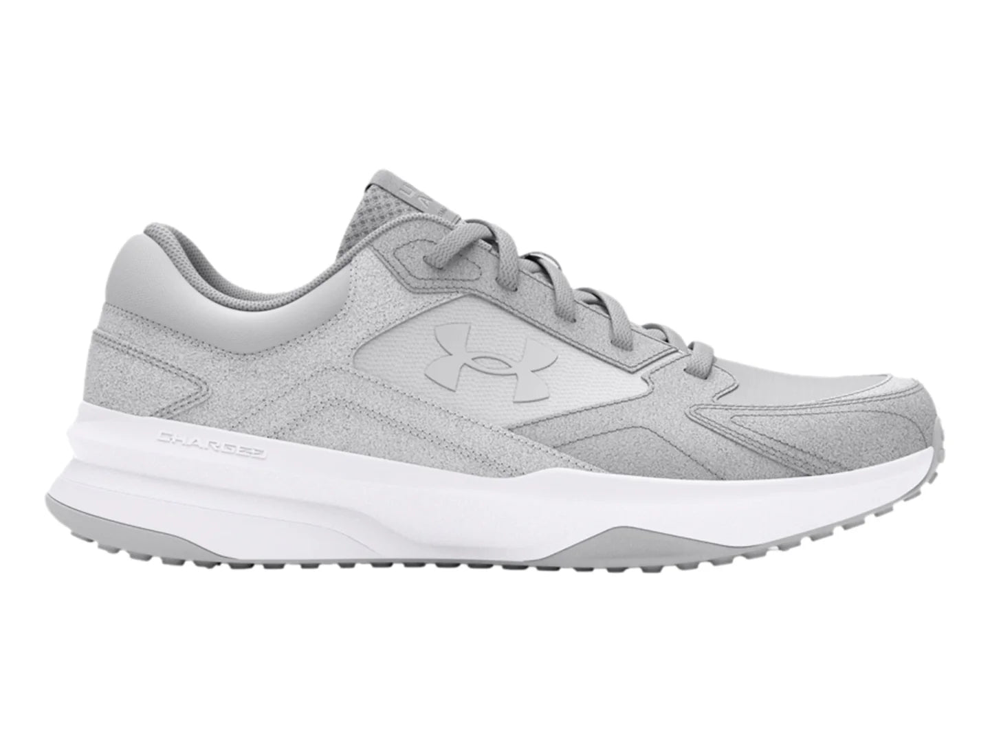 Tenis Under Armour Edge Suede Gris para Hombre