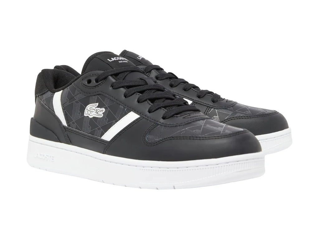 Tenis Lacoste T Clip Negro con Blanco para Hombre