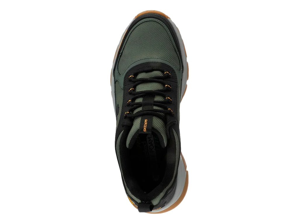 Tenis Skechers DLux Trekker Verde y Gris para Hombre