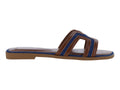 Sandalias ROZE Color Brown Navy para Mujer