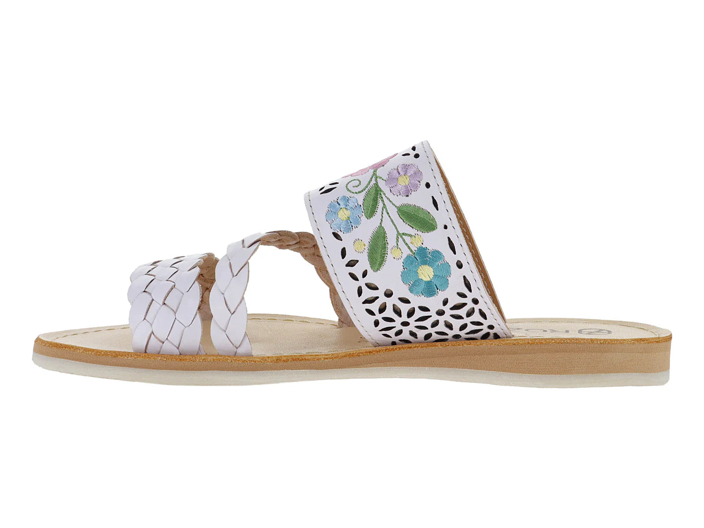 Sandalias Roze Blanco para Mujer