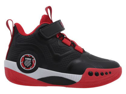 Tenis K SWISS Bronny CH Negro y Rojo para Niño
