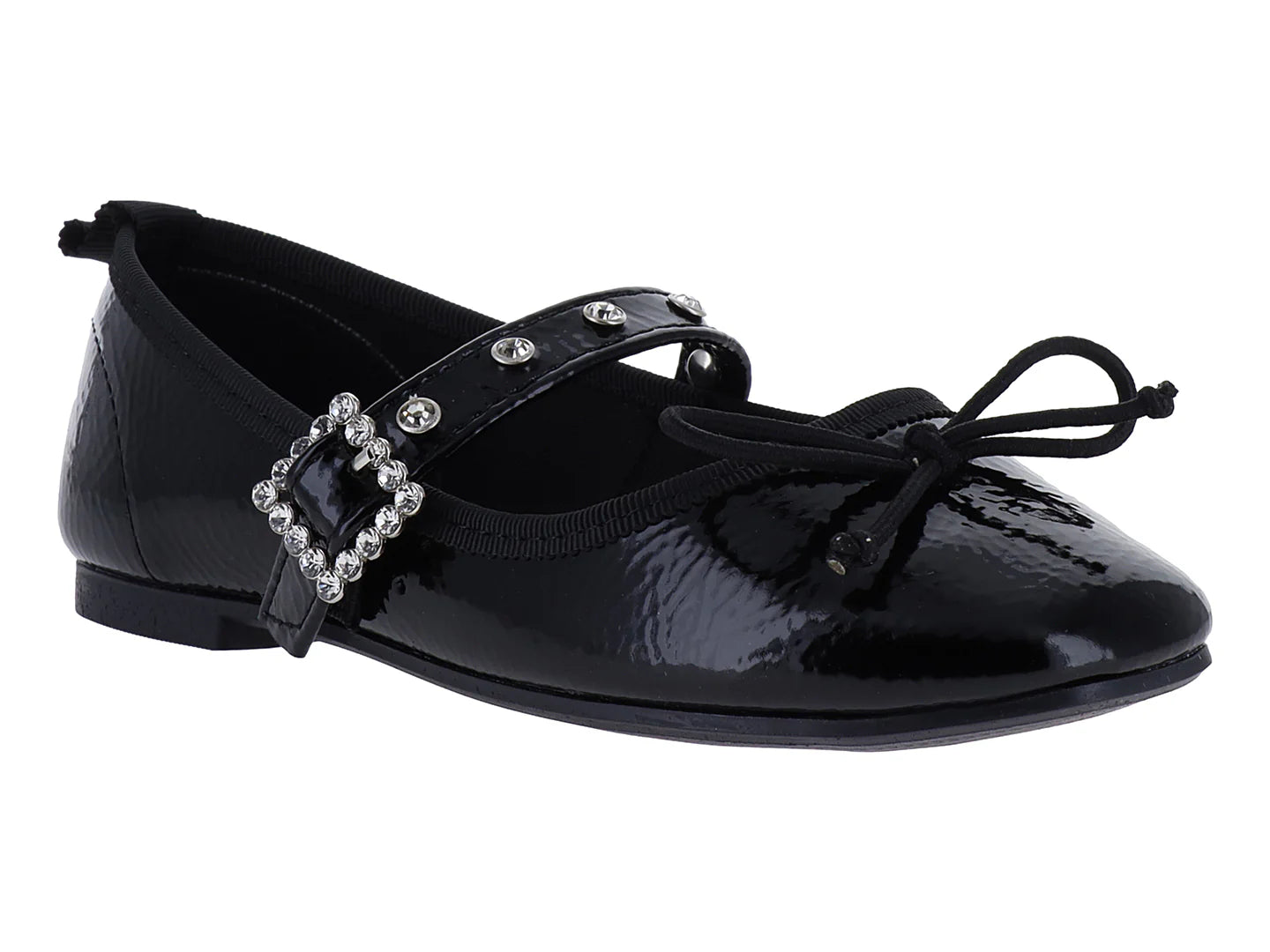 Zapatos Ballerina 4EVER Charol Negro para Niña