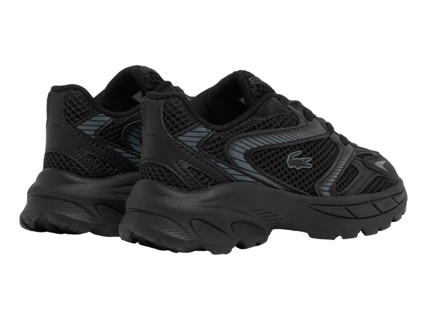 Tenis Lacoste L003 Neo Shot Negro para Niño