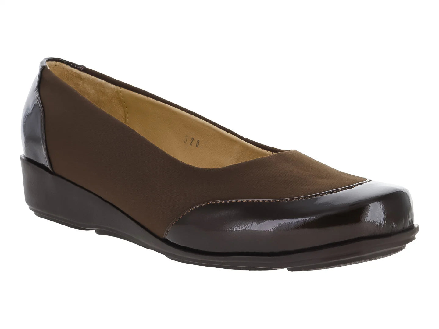 Zapatos Planos Capricho Color Café para Mujer