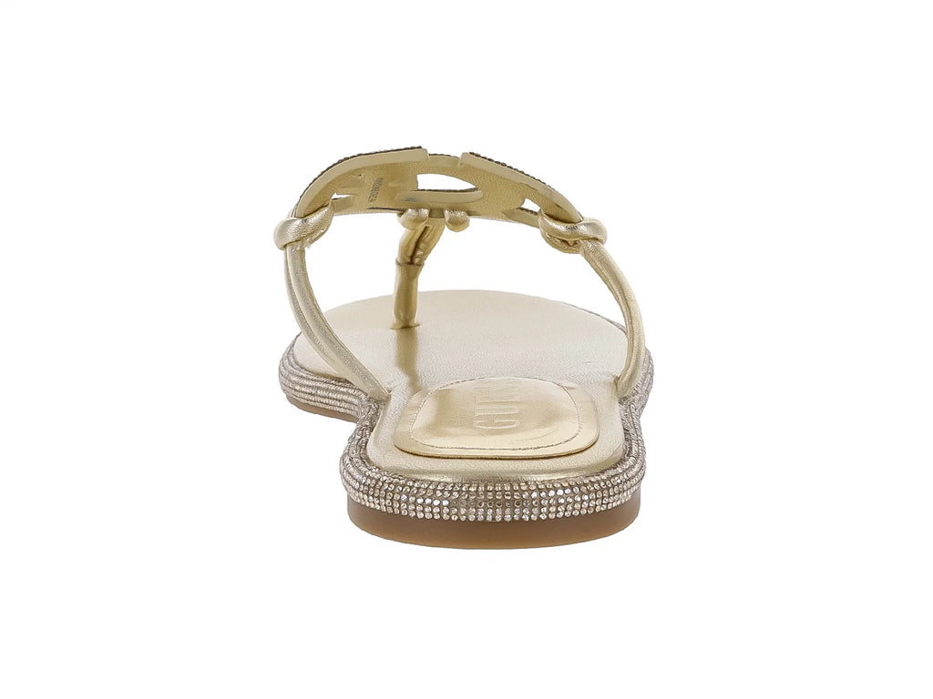 Sandalias Guess Dorado para Mujer
