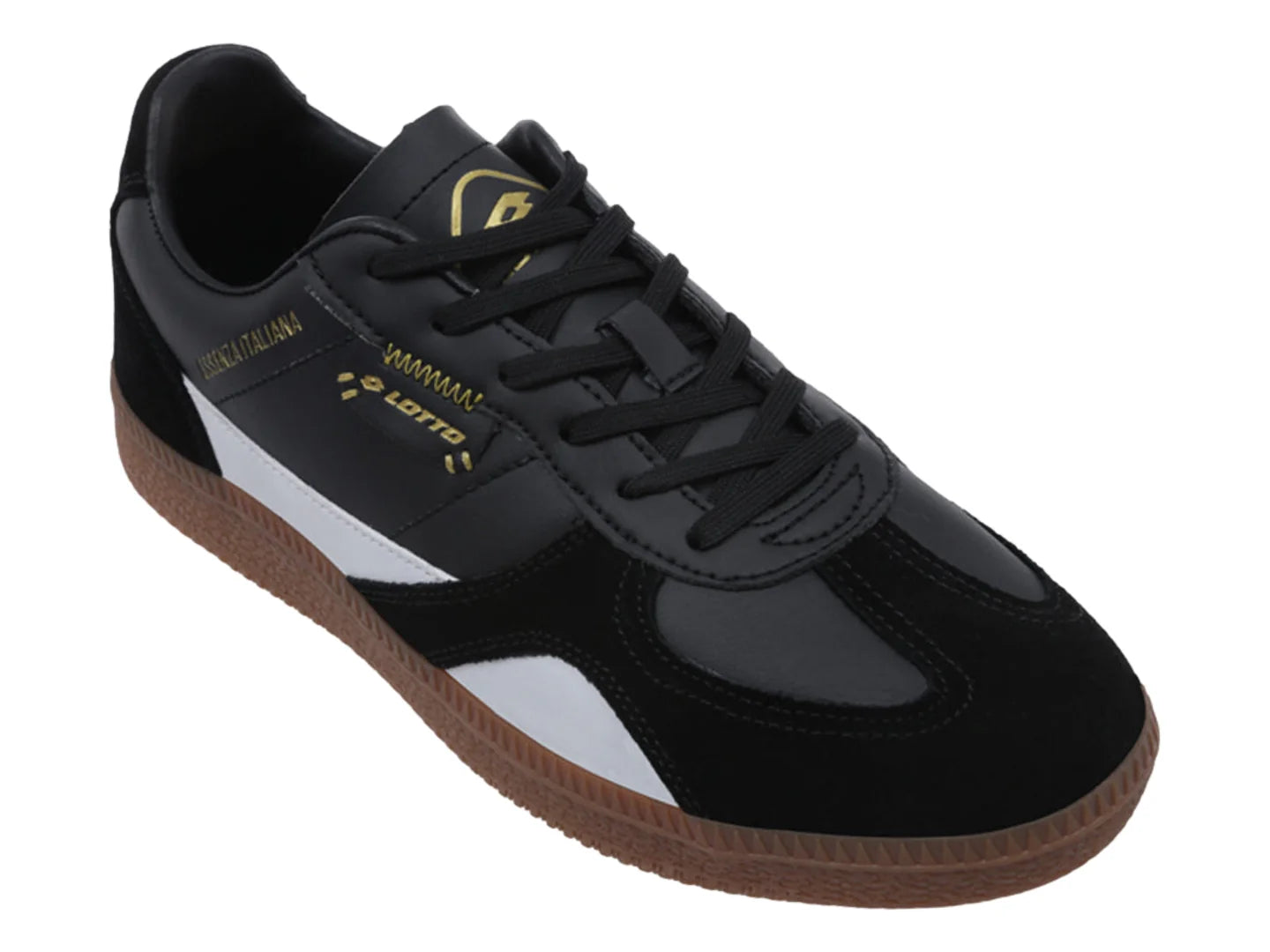 Tenis Lotto Lecarde Negro para Hombre