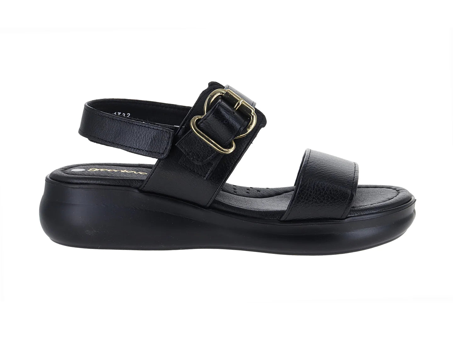 Sandalias Green Love Negro para Mujer