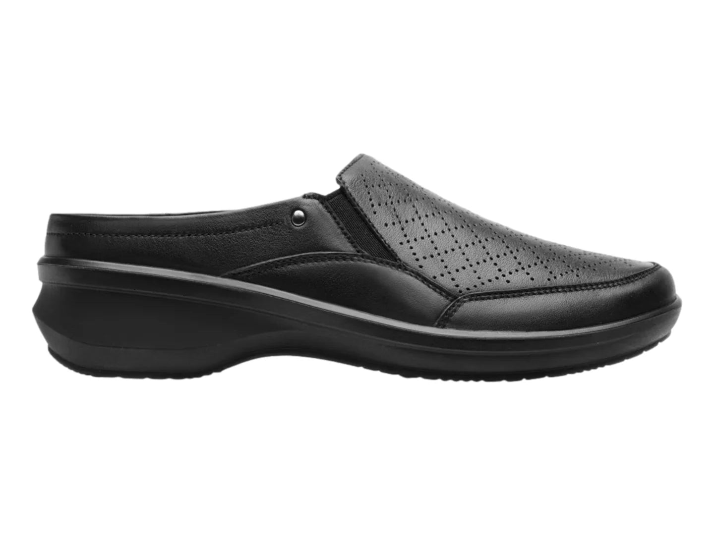 Zuecos Flexi Negros para Mujer