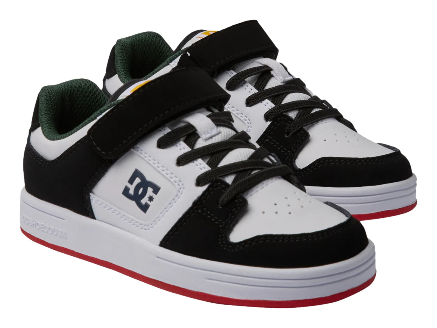 Tenis DC Shoes Manteca 4 V Blanco Multicolor para Niño