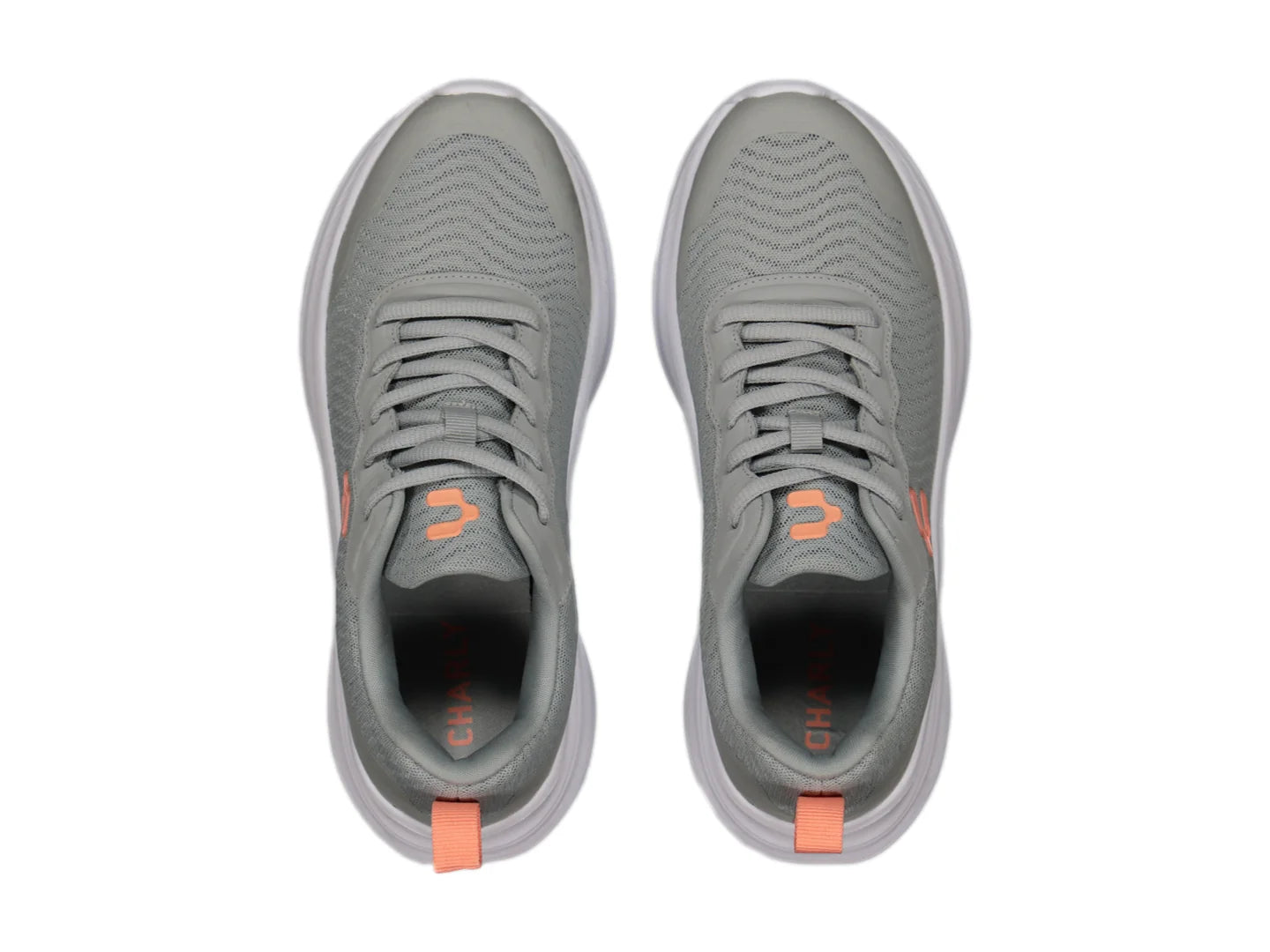 Tenis Charly Gris y Blanco para Mujer