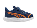 Tenis Puma Pounce AC Azul y Naranja para Niño